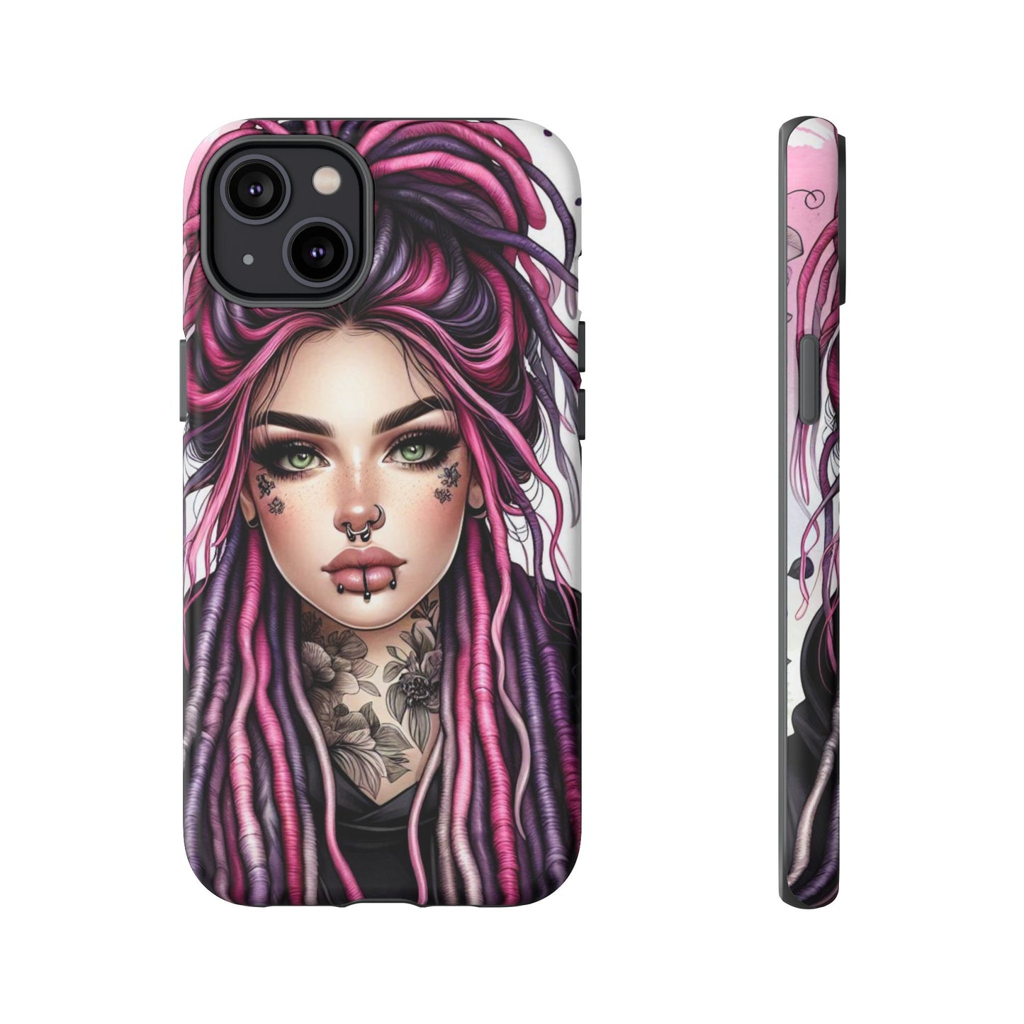 Neon Gothic Beauty Mobile Case
