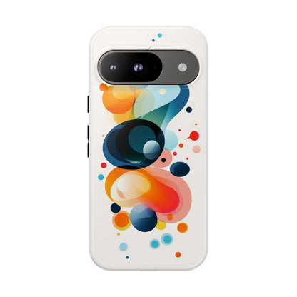 Color Cascade – Vivid Abstract  Phone Case for iPhone, Samsung & Pixel