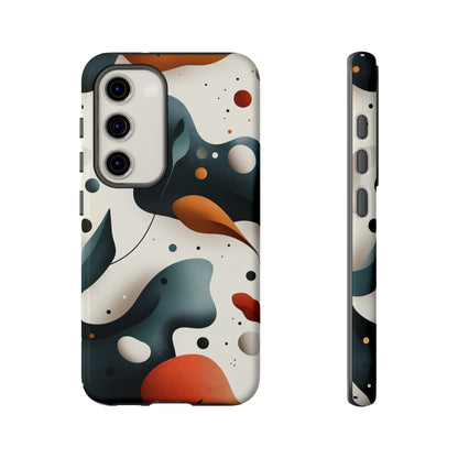 Midnight Bloom – Organic Abstract Phone Case for iPhone, Samsung & Pixel