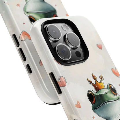 Frog Prince Phone Case – Cute Anime Aesthetic for iPhone, Google Pixel & Samsung