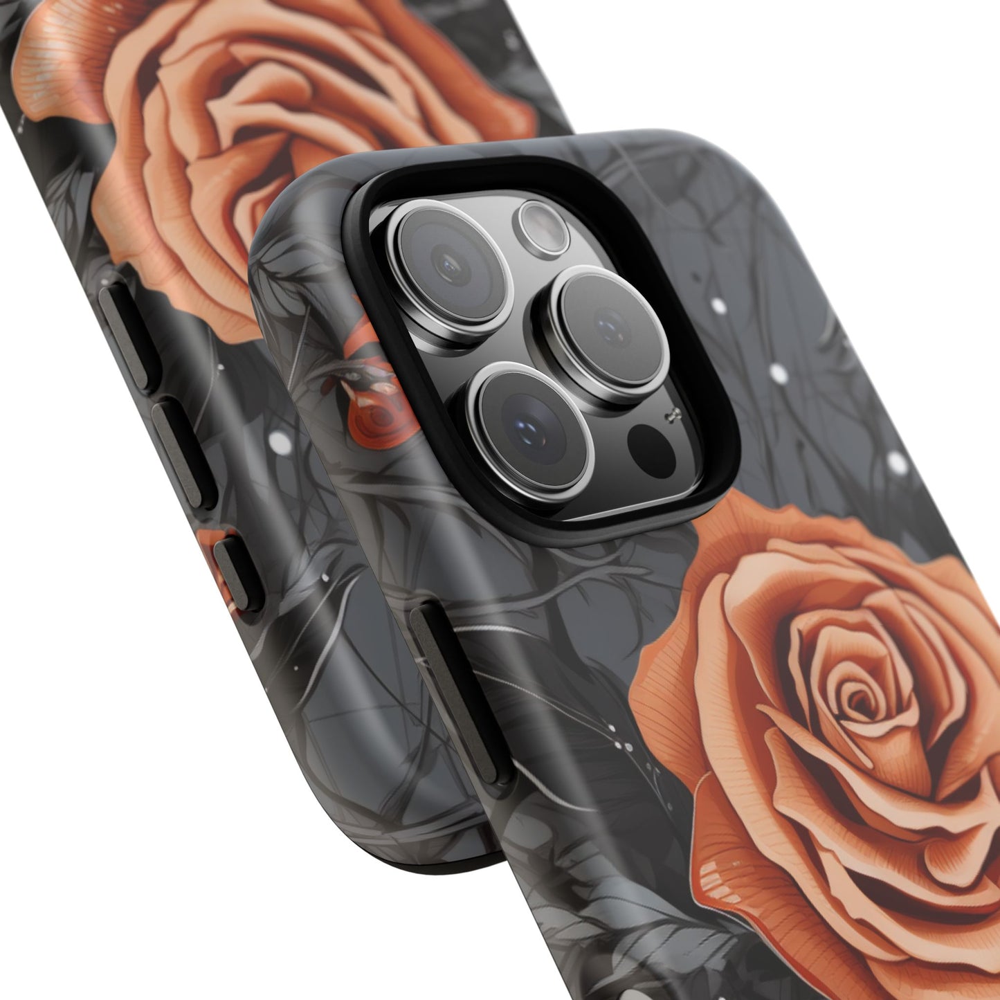 Mystic Noir Rose Mobile Case