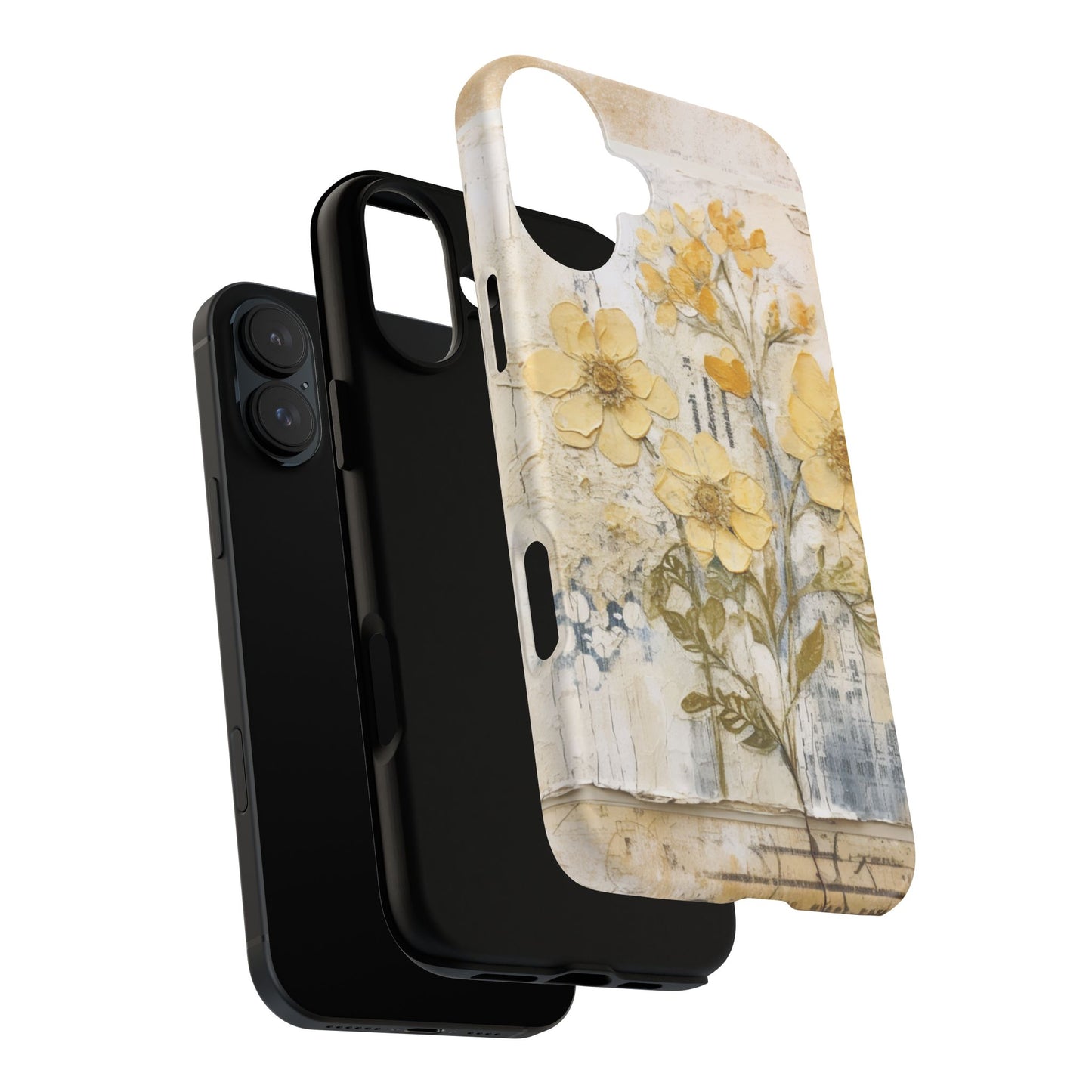 Vintage Botanical Floral Mobile Case
