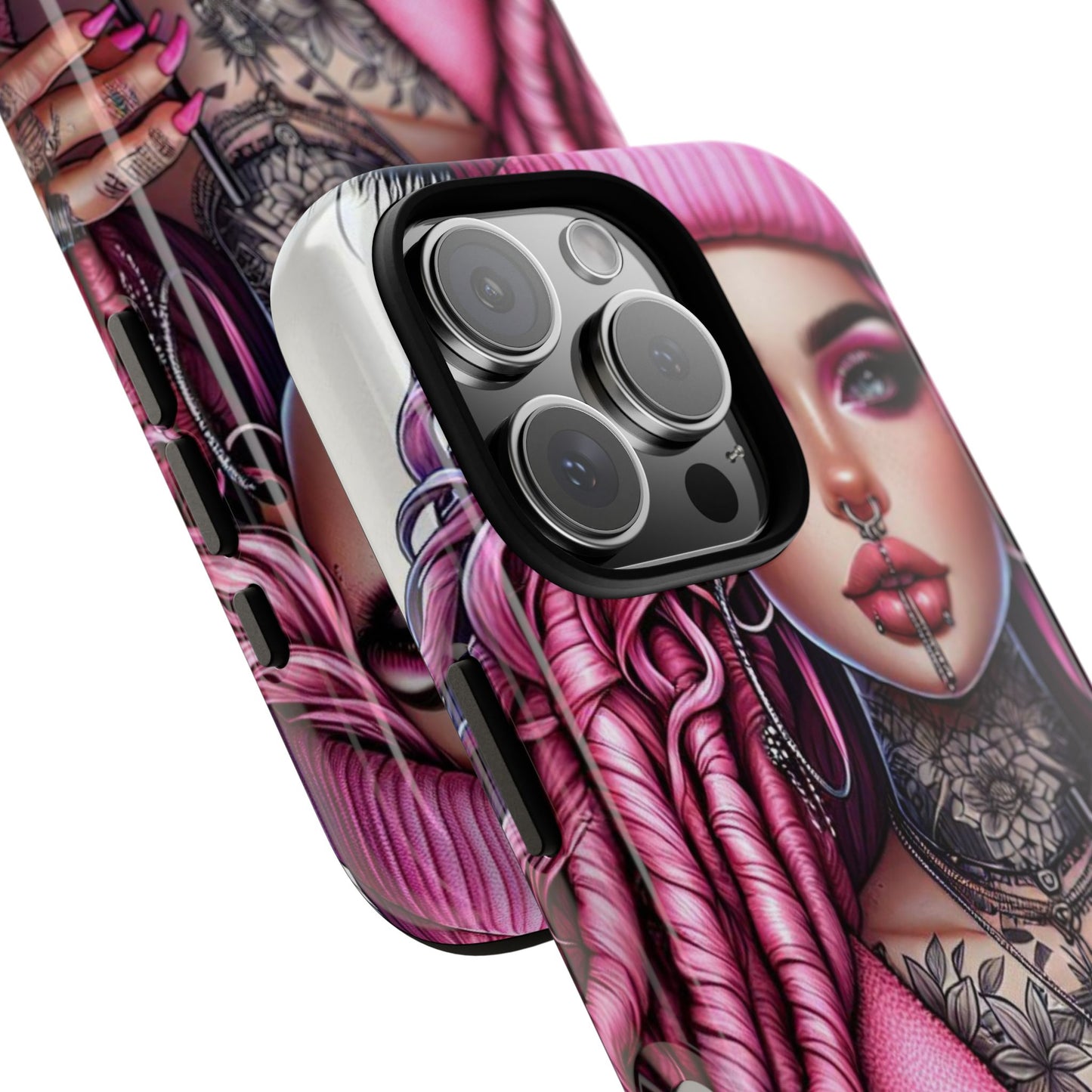 Pink Rebellion – Edgy Street Style & Tattooed Chic Mobile Cover