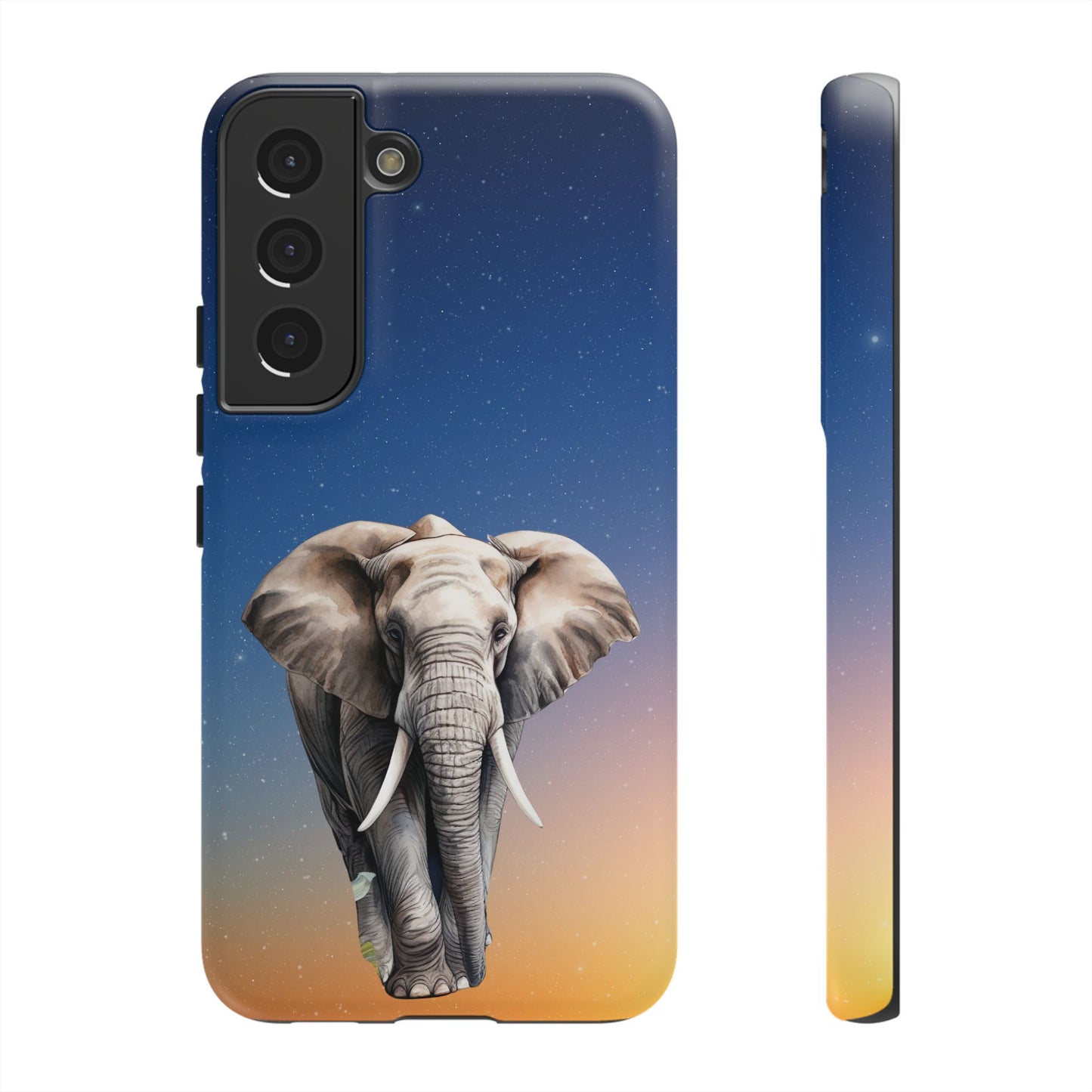 Celestial Elephant Mobile Cover – Dreamy Night Sky Aesthetic