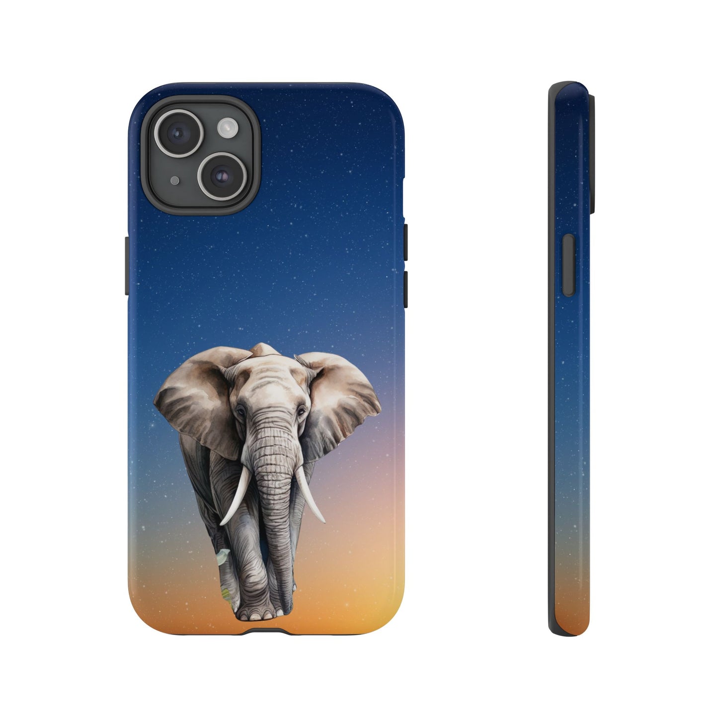 Celestial Elephant Mobile Cover – Dreamy Night Sky Aesthetic