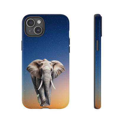 Celestial Elephant Mobile Cover – Dreamy Night Sky Aesthetic