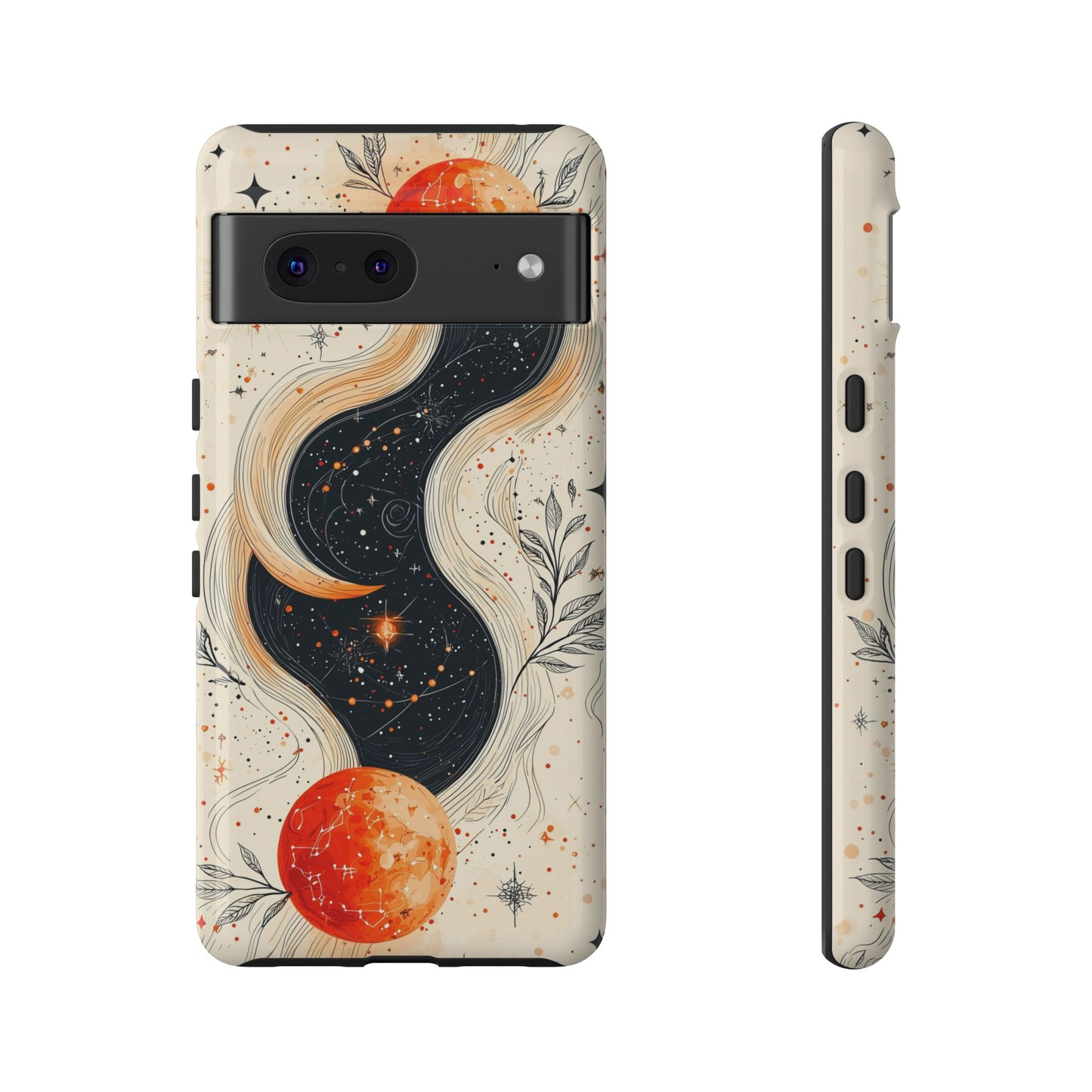 Celestial Flow Boho Phone Case for iPhone, Pixel & Samsung