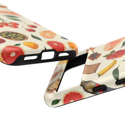 Fresh Fruits & Veggies Pattern Phone Case