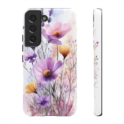 Wildflower Symphony Watercolor Phone Case for iPhone, google Pixel & Samsung
