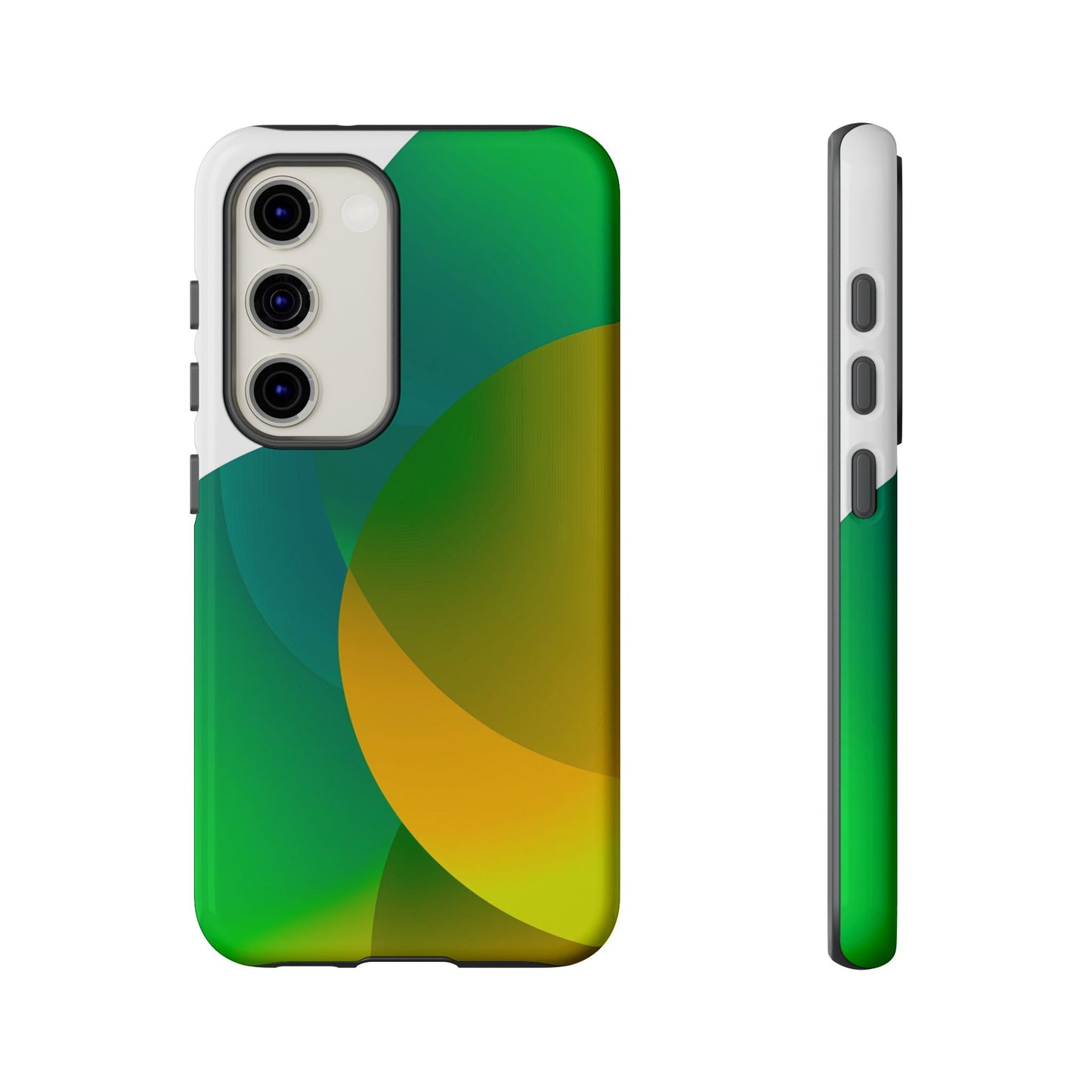Verdant Bloom – Abstract Gradient Phone Case for iPhone, Samsung & Pixel