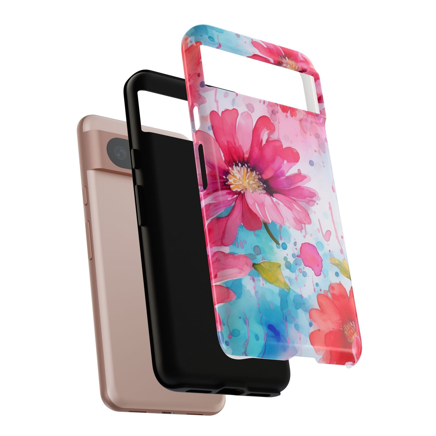 Watercolor Bloom Floral Mobile Case