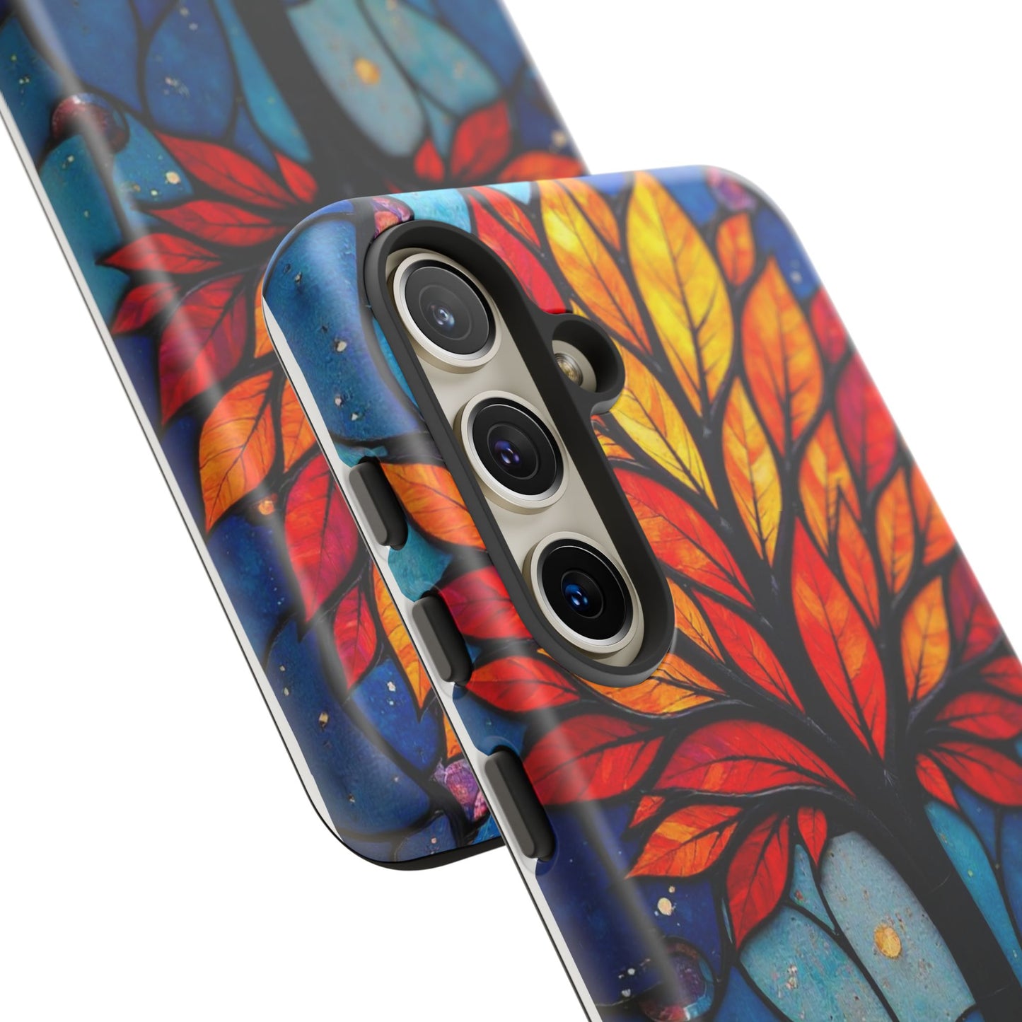 Stained Glass Tree: A Burst of Vibrant Elegance