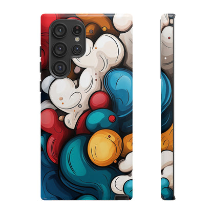 Color Burst – Bold Abstract Bubble Phone Case for iPhone, Samsung & Pixel