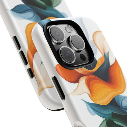 Verdant Flow – Modern Abstract Phone Case for iPhone, Samsung & Pixel