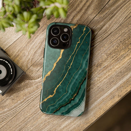 Jade Green Marble Case Design