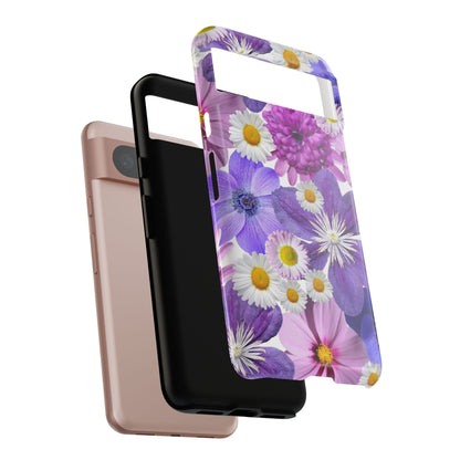 Lavender Blossom Floral Mobile Case