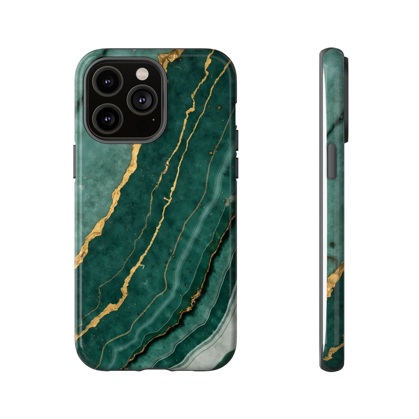 Jade Green Marble Case Design