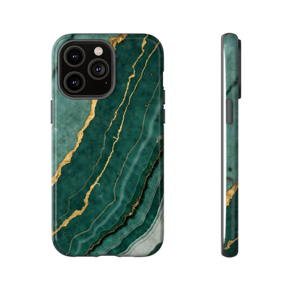 Jade Green Marble Case Design