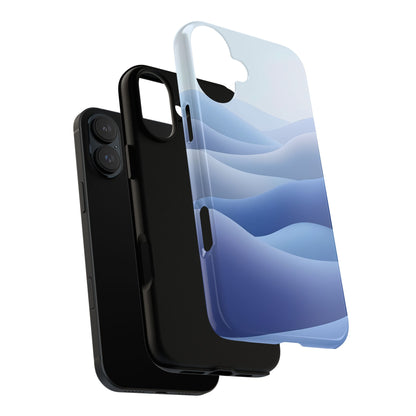 Intricate Abstract Wavy Landscape phone case