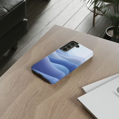 Intricate Abstract Wavy Landscape phone case