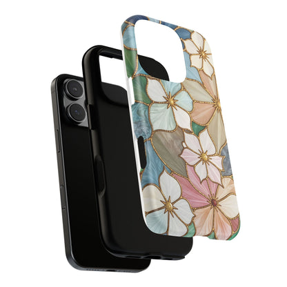 Floral Symphony: Stained Glass Elegance