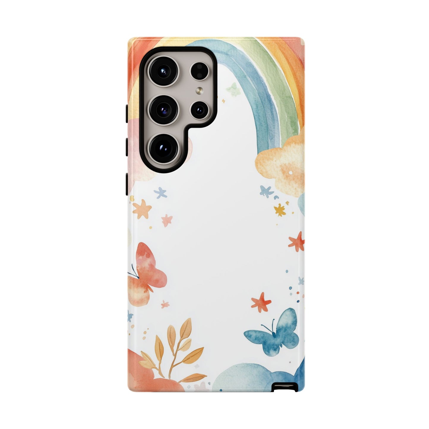 Dreamy Skies & Rainbows Watercolor Phone Case for iPhone, google Pixel & Samsung