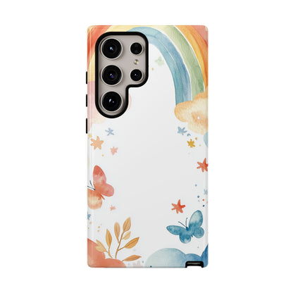 Dreamy Skies & Rainbows Watercolor Phone Case for iPhone, google Pixel & Samsung