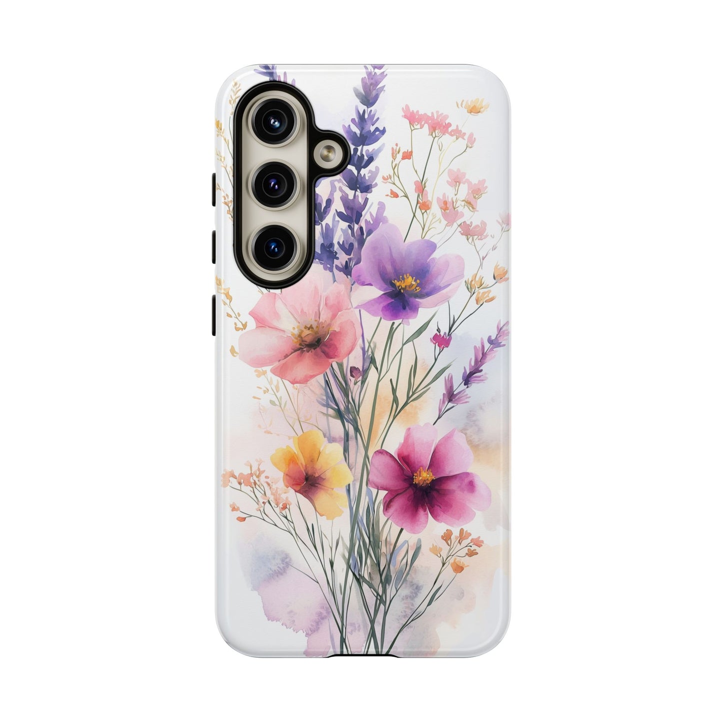 Blooming Meadow Watercolor Phone Case for iPhone, google Pixel & Samsung
