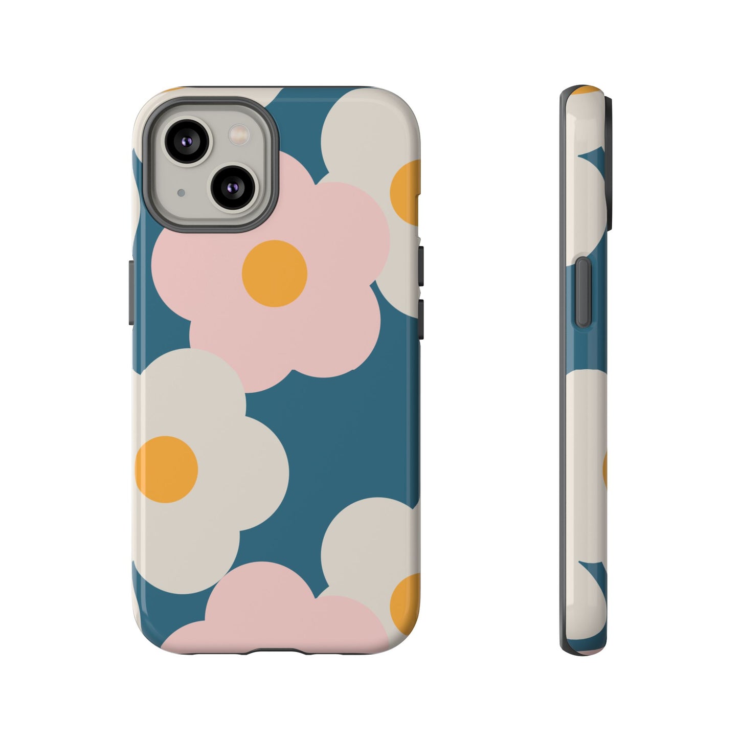 Retro Floral Phone Case – Vintage Aesthetic for iPhone, Samsung & Google Pixel