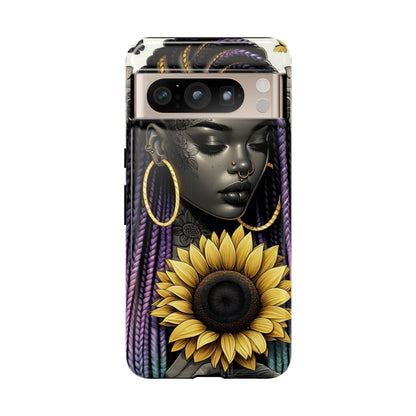 Sunflower Soul Art Mobile Case