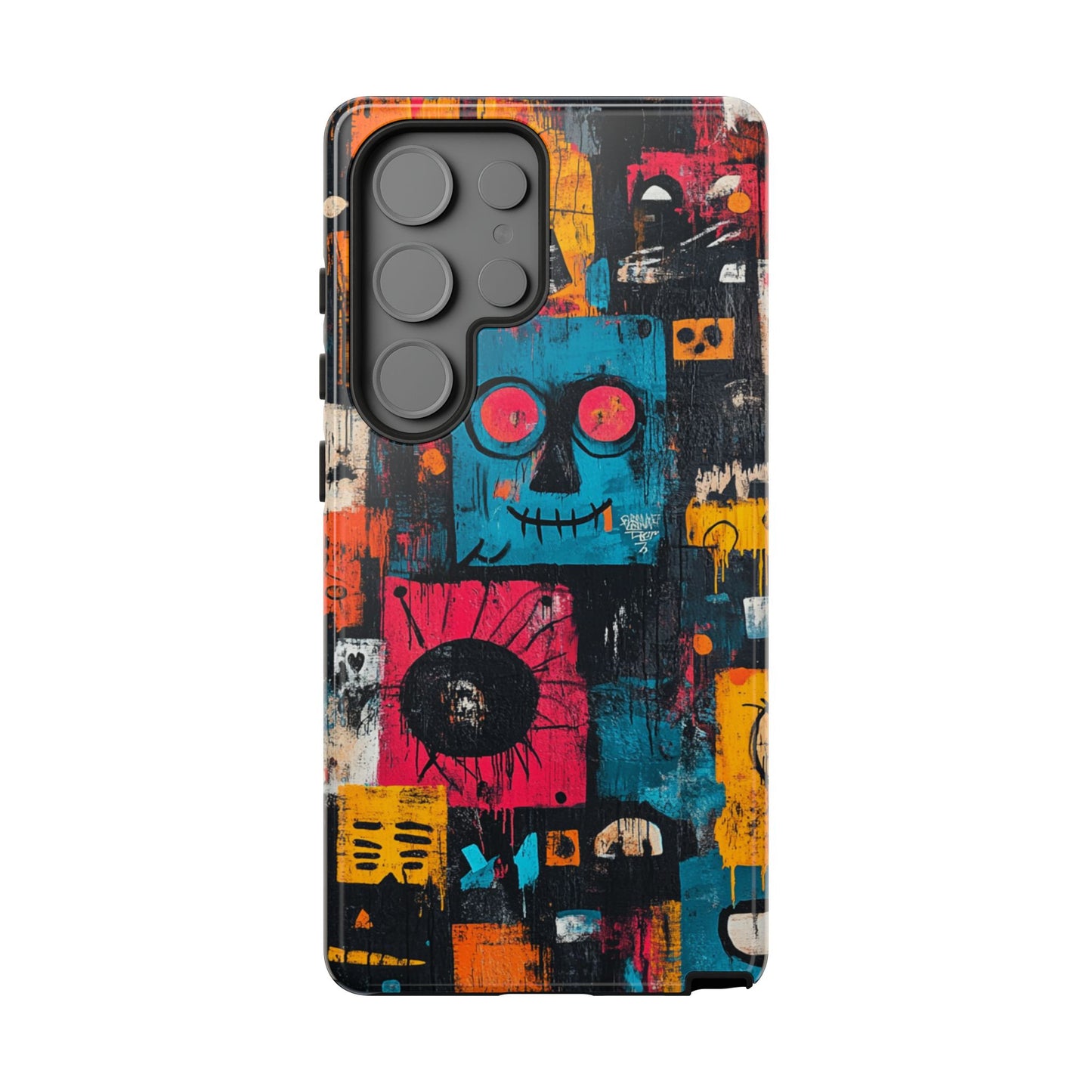 Jean-Michel Basquiat Art Phone Case – Modern Aesthetic Cover - iPhone, Samsung & Google Pixel Cover - Artistic Painting Case,  Art Lover Gift