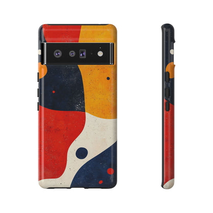 Solar Flow – Retro Wave Abstract Phone Case for iPhone, Samsung & Pixel