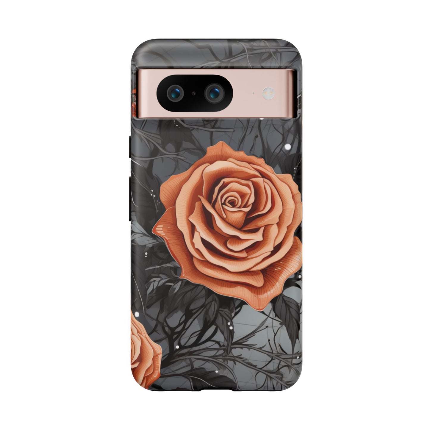 Mystic Noir Rose Mobile Case