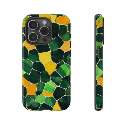 Turtle Shell Mosaic Phone Case for iPhone, Samsung & Google Pixel
