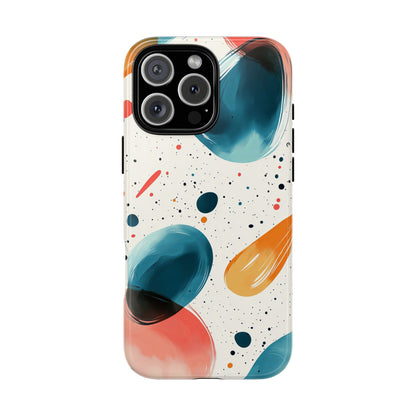 Color Swirl Splash – Abstract Art Phone Case for iPhone, Samsung & Pixel