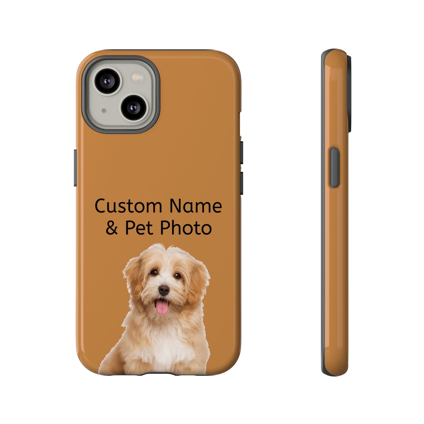 Personalized Custom Pet Phone Case – Add Your Name, Pet Photo or Any Text– Unique Gift for iPhone, Samsung  & Google Pixel – Protective & Stylish Cover"