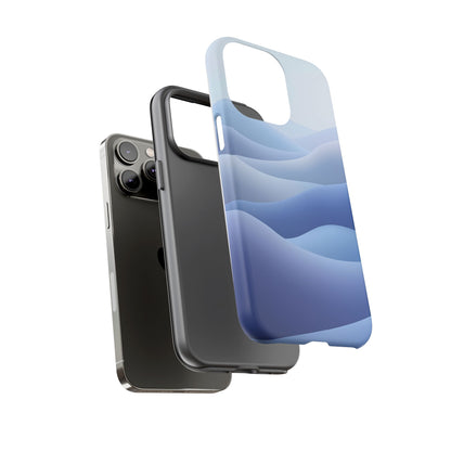 Intricate Abstract Wavy Landscape phone case