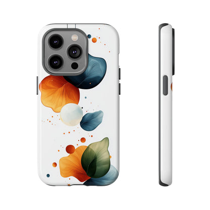 Orbital Bloom – Abstract Nature-Inspired Phone Case for iPhone, Google Pixel, Samsung