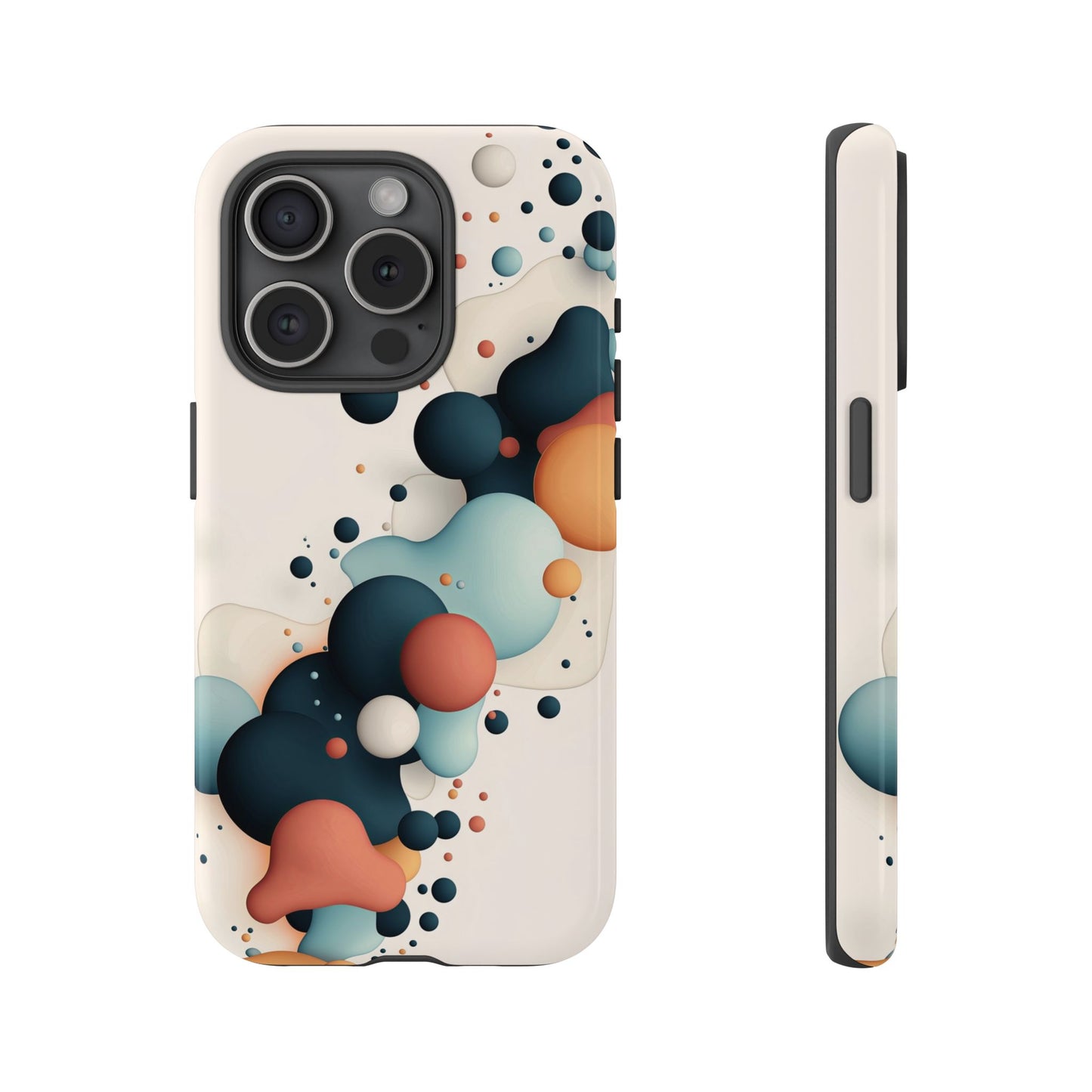 Bubble Rush – Abstract Burst Phone Case for iPhone, Samsung & Pixel