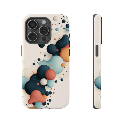 Bubble Rush – Abstract Burst Phone Case for iPhone, Samsung & Pixel