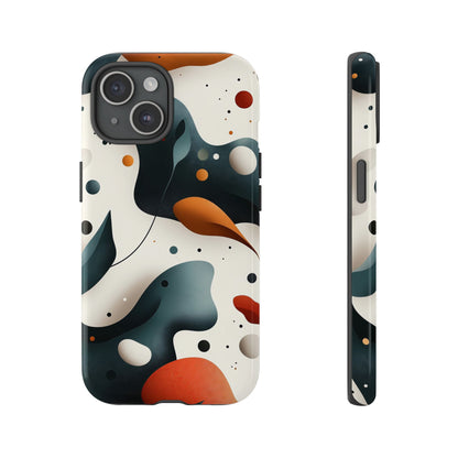 Midnight Bloom – Organic Abstract Phone Case for iPhone, Samsung & Pixel