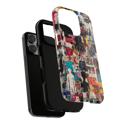 Graffiti Phone Case – Basquiat Street Art Design - iPhone, Samsung & Google Pixel Cover - Artistic Painting Case,  Art Lover Gift