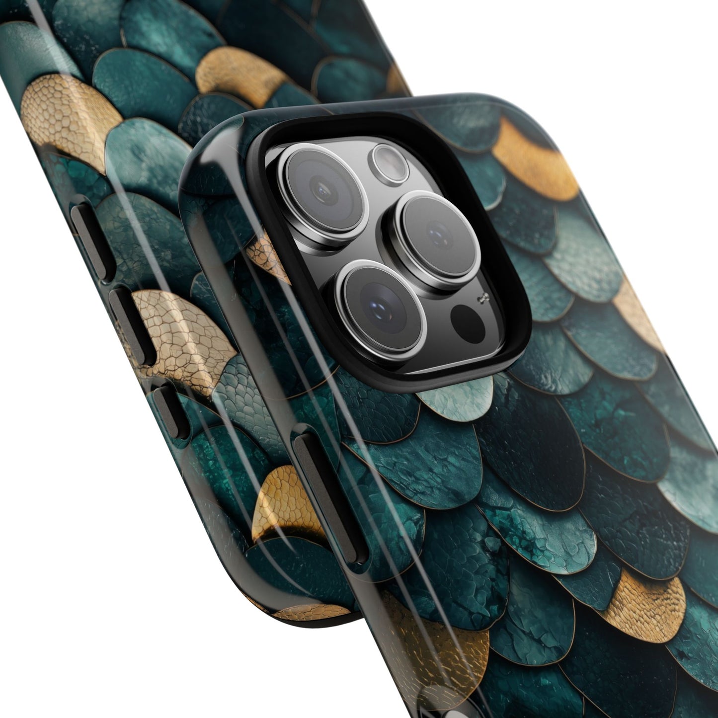 Midnight Scales Snakeskin Phone Case for iPhone, Samsung & Google Pixel