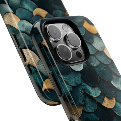 Midnight Scales Snakeskin Phone Case for iPhone, Samsung & Google Pixel
