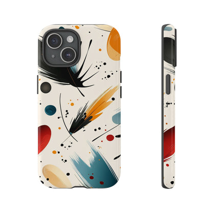 Feathered Motion Abstract Phone Case  for iPhone, Samsung & Pixel