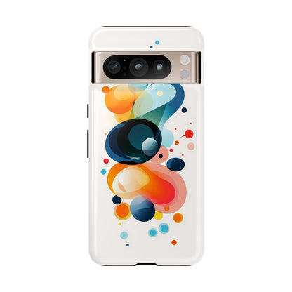Color Cascade – Vivid Abstract  Phone Case for iPhone, Samsung & Pixel