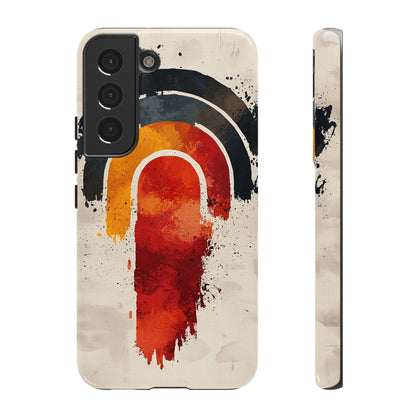 Boho Retro Splash Rainbow Phone Case for iPhone, Pixel & Samsung