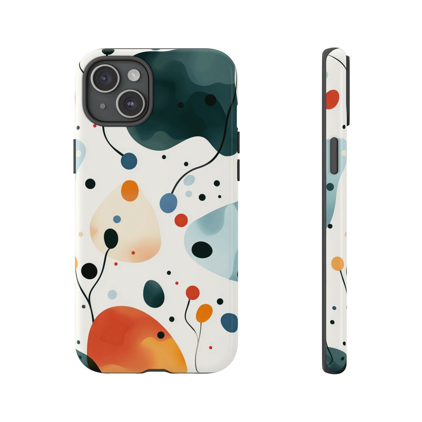 Neural Bloom – Organic Abstract Art Phone Case – iPhone, Google Pixel, Samsung