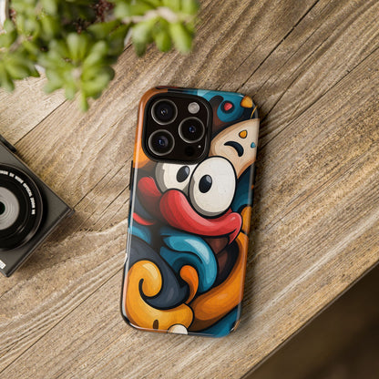 Funky Eyes – Playful Pop Abstract Phone Case for iPhone, Samsung & Pixel