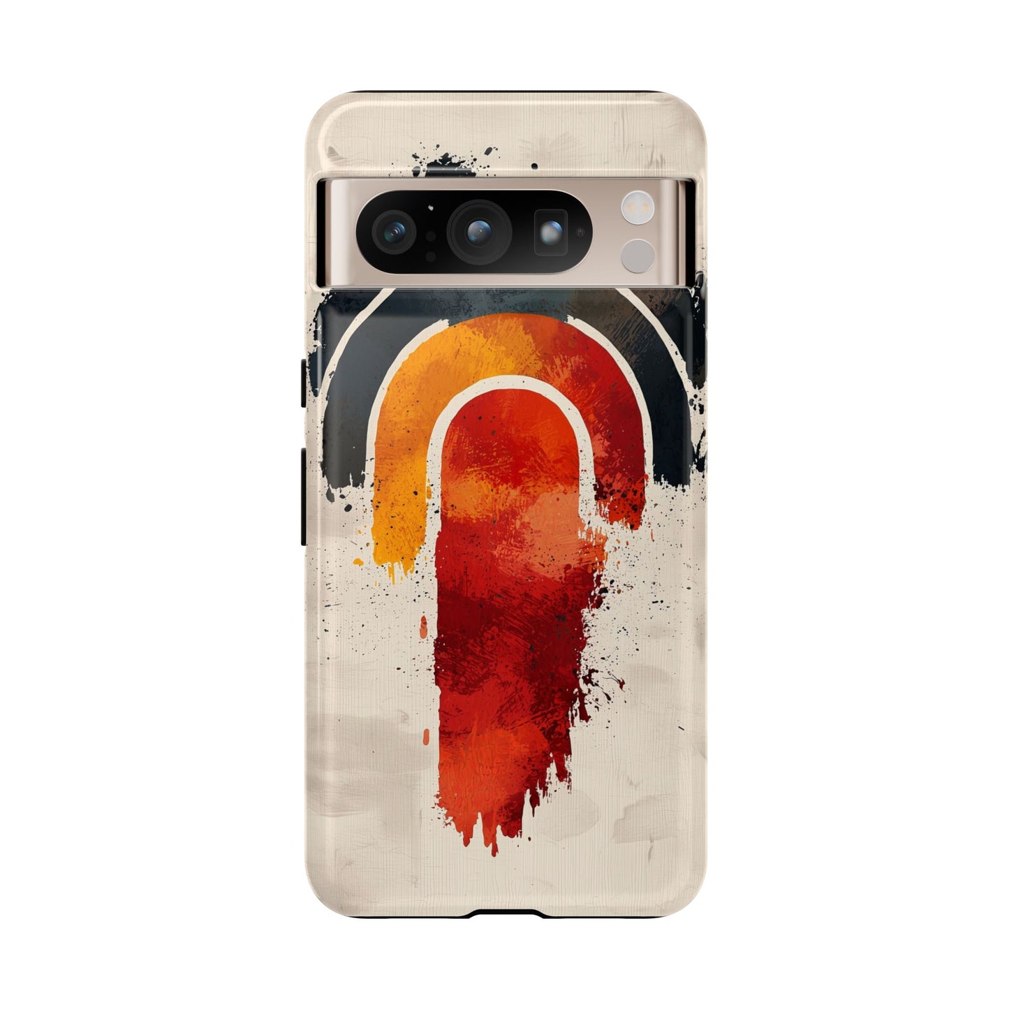 Boho Retro Splash Rainbow Phone Case for iPhone, Pixel & Samsung